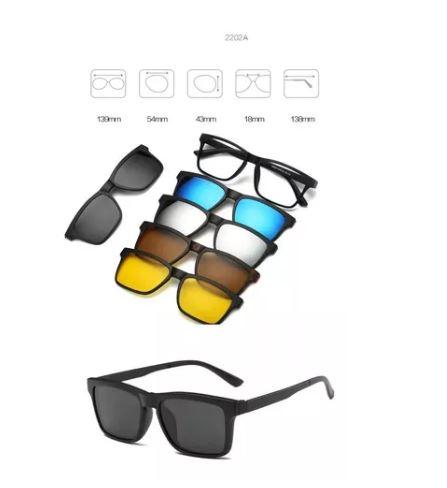 MagiaVisión™ - Gafas de Sol Lentes Magnéticos 6 en 1 - ColomOfertas